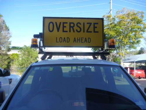 Pilot Vehicle Sign