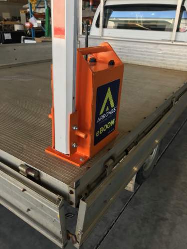 Portable Boom Arm on ute