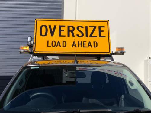 Pilot Vehicle Sign
